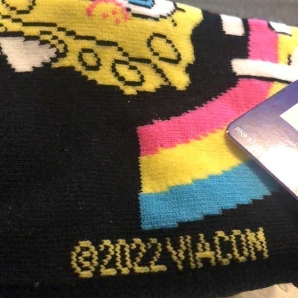5/$13 SpongeBob SquarePants Socks Size 4-10  New with tags - Picture 5 of 8